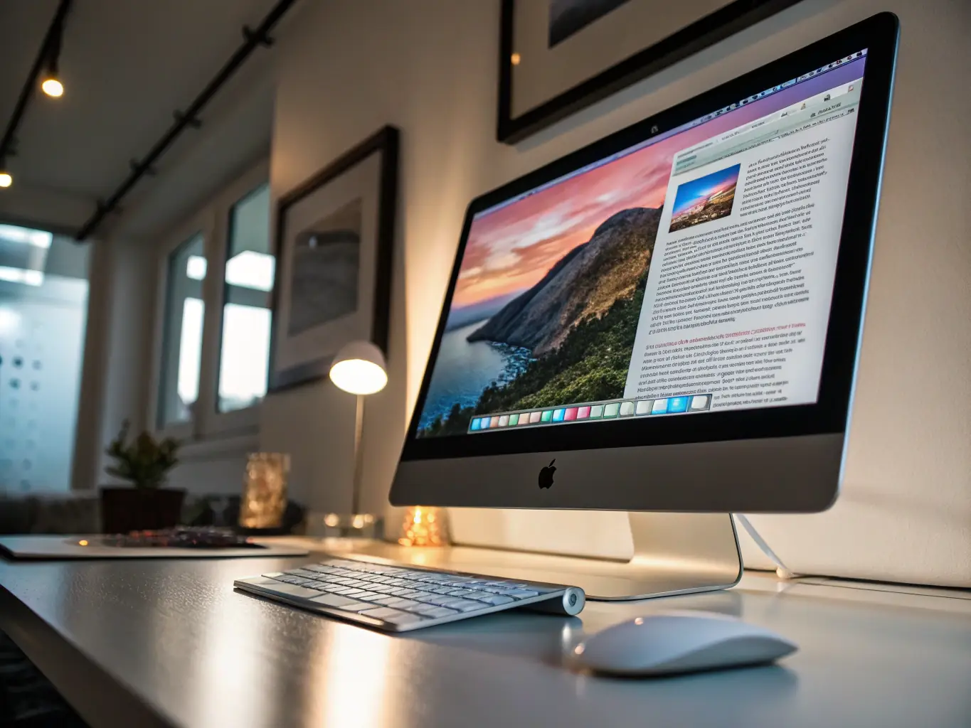 A final custom digital illustration created by Redpelon Labs is displayed on a computer screen, showcasing vibrant colors, intricate details, and a polished finish, representing the final delivery stage.